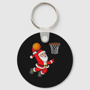 Weihnachten Santa Claus taucht einen Bysketbyll Lu Schlüsselanhänger
