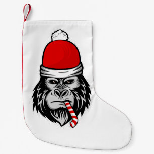 weihnachten santa gorilla kleiner weihnachtsstrumpf