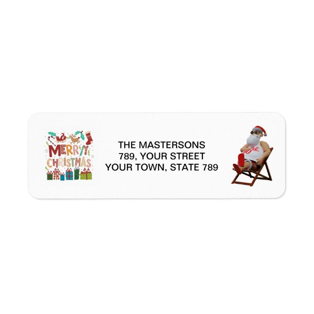 Weihnachten & Santa personalisieren (Vorne)