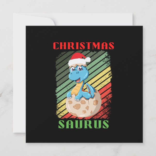 WEIHNACHTEN SAURUS (Vorderseite)