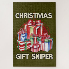 Weihnachten, Scharfschütze, Geschenk, Armee Puzzle