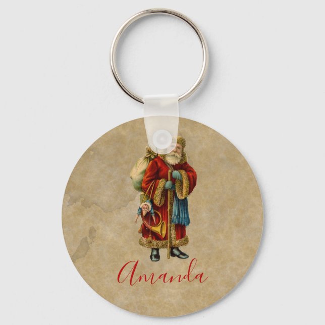 Weihnachten Schlüsselanhänger (Vorderseite)