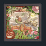 Weihnachten Schmuckkiste<br><div class="desc">Ein Vintager Santa aus den 1800ern windet hallo.</div>