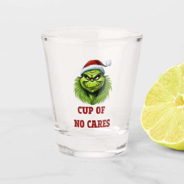 Weihnachten Schnapsglas (Vorderseite)