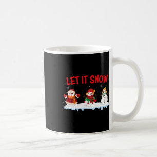 Weihnachten Schnee Schneemann Winter Weihnachten W Kaffeetasse