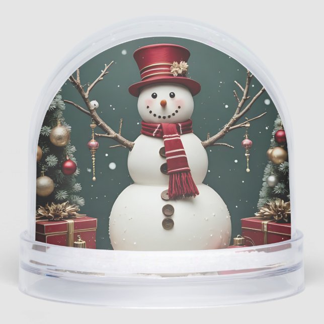 Weihnachten - Schneeglobe Schneekugeln (Vorderseite)