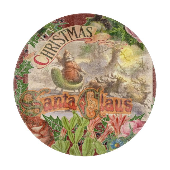 Weihnachten Schneidebrett (Vorderseite)