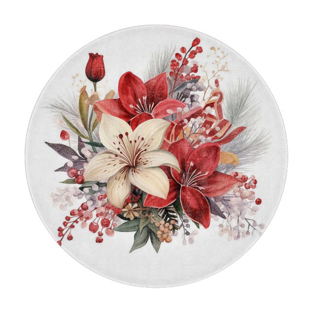 Weihnachten Schneidebrett (Vorderseite)