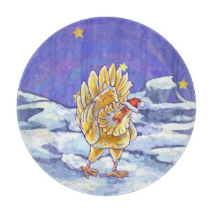 Weihnachten Schneidebrett