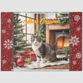 Weihnachten Schöne Urlaubssammlung Seidenpapier