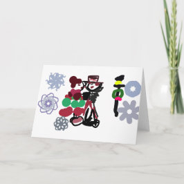 Weihnachten Schönes Spazieren Karte