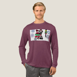 Weihnachten Schönes Spazieren Tri-Blend Shirt