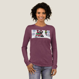 Weihnachten Schönes Spazieren Tri-Blend Shirt