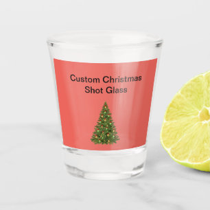 Weihnachten, Schuhglas Schnapsglas