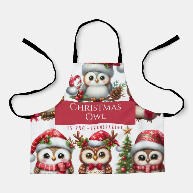Weihnachten Schürze (Vorderseite)