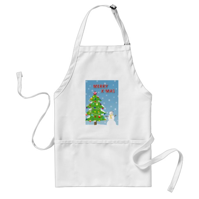 Weihnachten Schürze (Vorne)