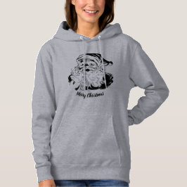 Weihnachten Schwarz Elegante Weihnachten Hoodie