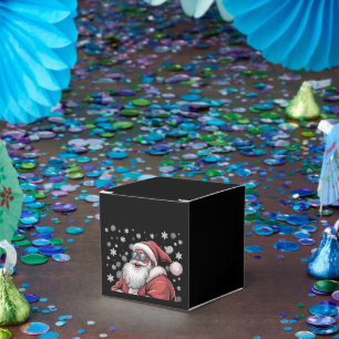 Weihnachten Schwarzer Afroamerikanischer Weihnacht Geschenkschachtel