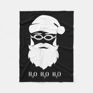 Weihnachten schwimmen Weihnachtsmann H20 Schwimmer Fleecedecke