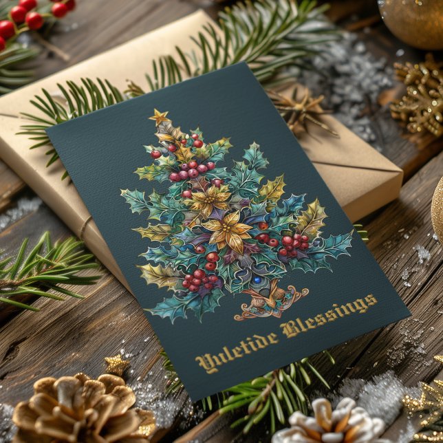 Weihnachten Segnung Wintersonntags-Weihnachtskarte (Von Creator hochgeladen)