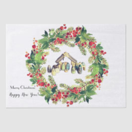 Weihnachten Seidenpapier