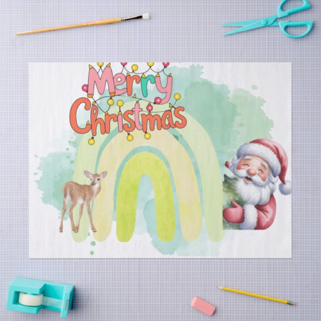 Weihnachten  seidenpapier (Basteln)