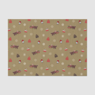 Weihnachten Seidenpapier