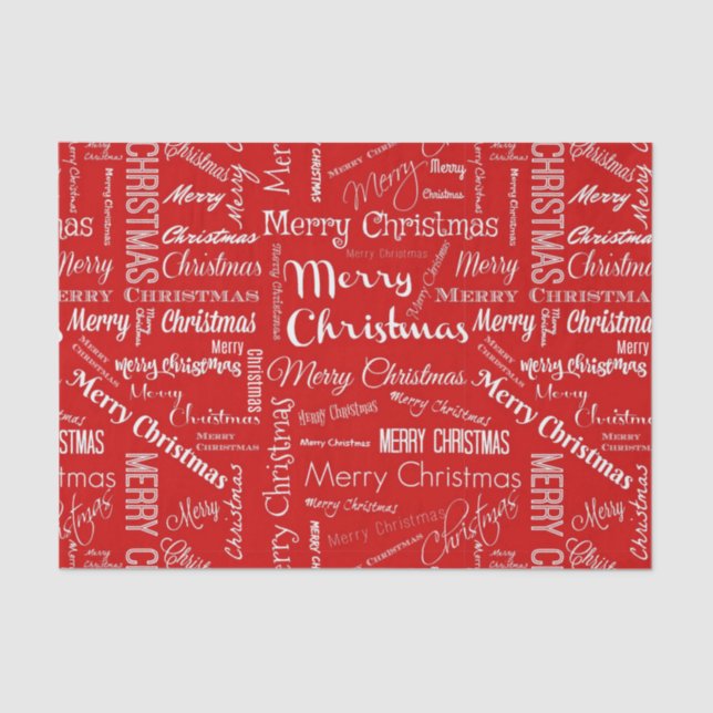 Weihnachten Seidenpapier (Vorderseite)