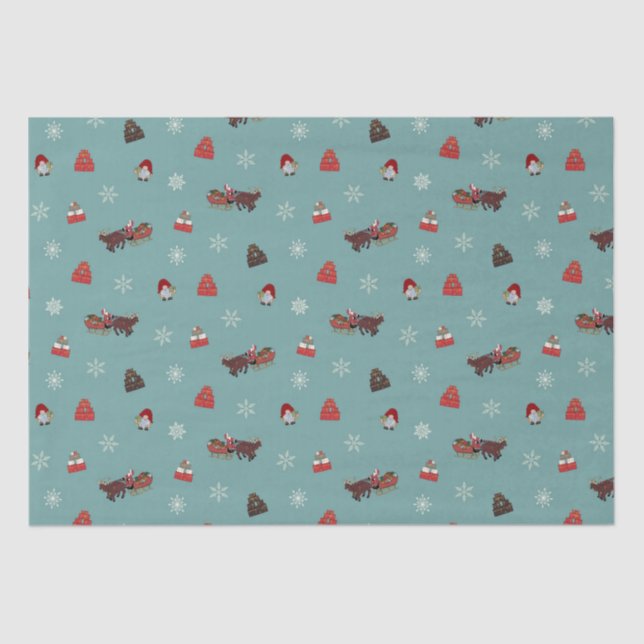 Weihnachten Seidenpapier (Vorderseite)