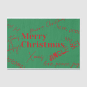 Weihnachten Seidenpapier