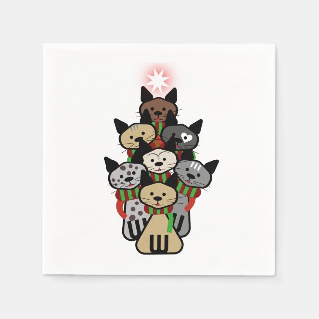 Weihnachten Serviette (Vorderseite)