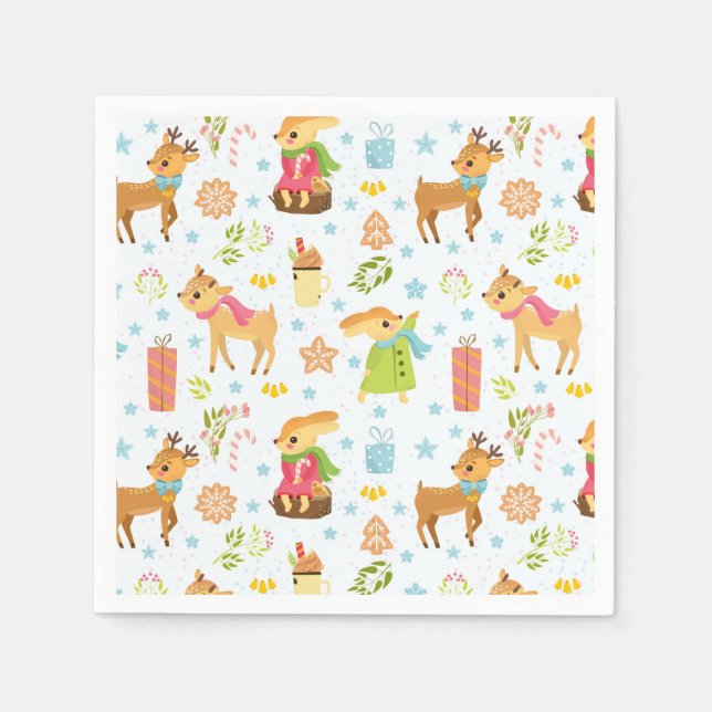 Weihnachten Serviette (Vorderseite)