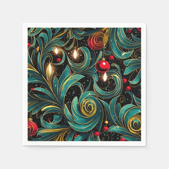 Weihnachten Serviette (Vorderseite)