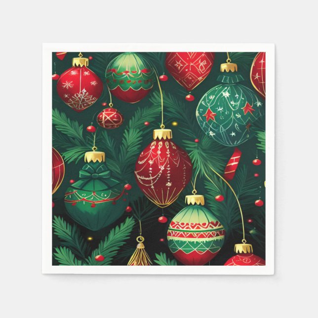 Weihnachten Serviette (Vorderseite)