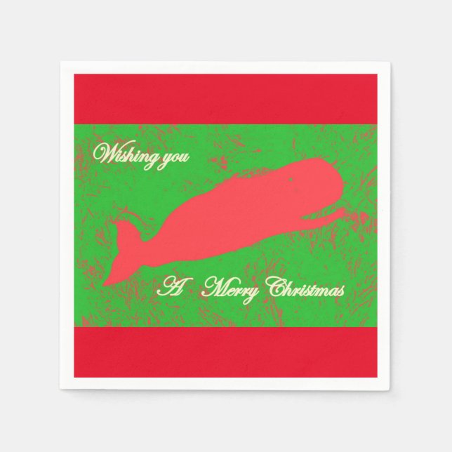 Weihnachten Serviette (Vorderseite)