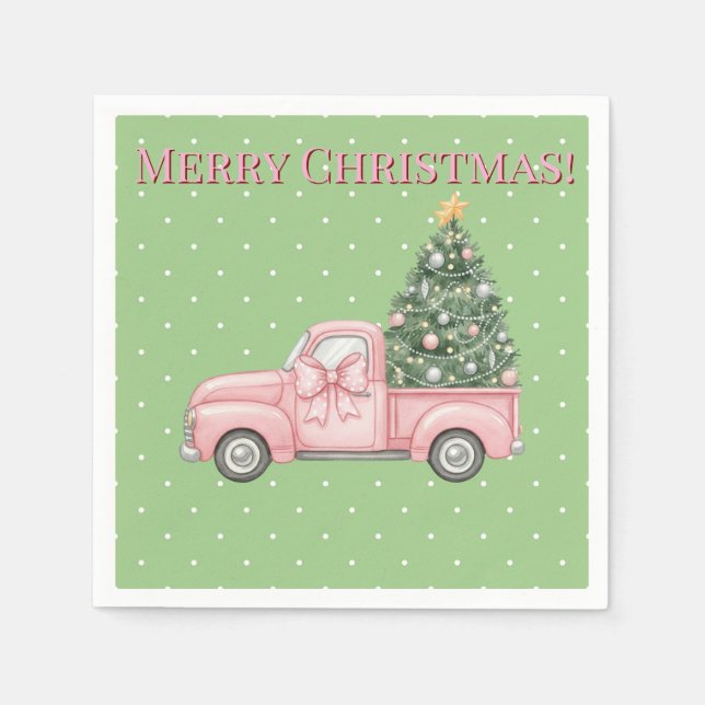 Weihnachten Serviette (Vorderseite)