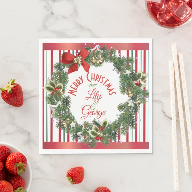 Weihnachten Serviette (Beispiel)