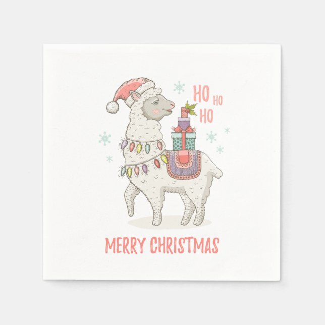 Weihnachten Serviette (Vorderseite)