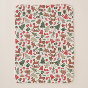 Weihnachten Sherpadecke
