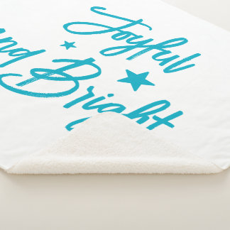 Weihnachten Sherpadecke