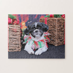 Weihnachten - Shih Tzu - Sadie Puzzle