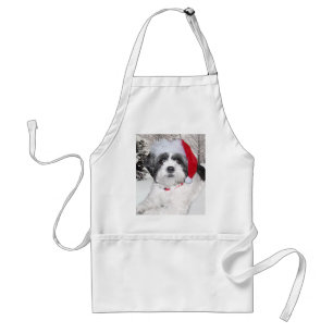 Weihnachten Shih Tzu Schürze