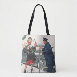 Weihnachten, Shopping präsentiert Polizisten