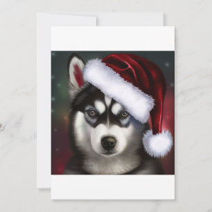 Weihnachten Sibirischer Husky / Schlittenhund T - 