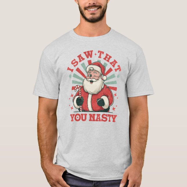 Weihnachten Sie Eklig Funny T-Shirt (Vorderseite)