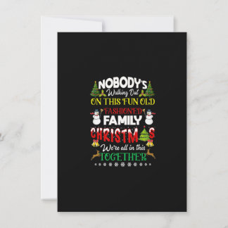 Weihnachten sind wir alle in diesem gemeinsamen Me Einladung