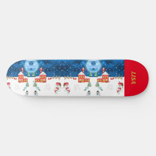 Weihnachten Skateboard