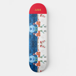 Weihnachten Skateboard