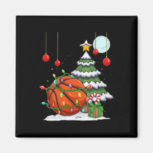 Weihnachten-Sketch Dekorieren Der Tree Lights Moon Magnet