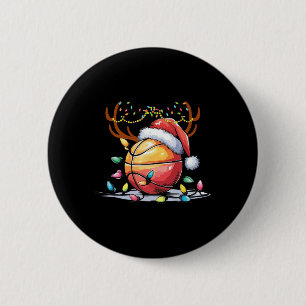 Weihnachten Sketll Santa Rentier Sport Männer Kind Button